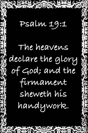 Psalm 19 1 10BW